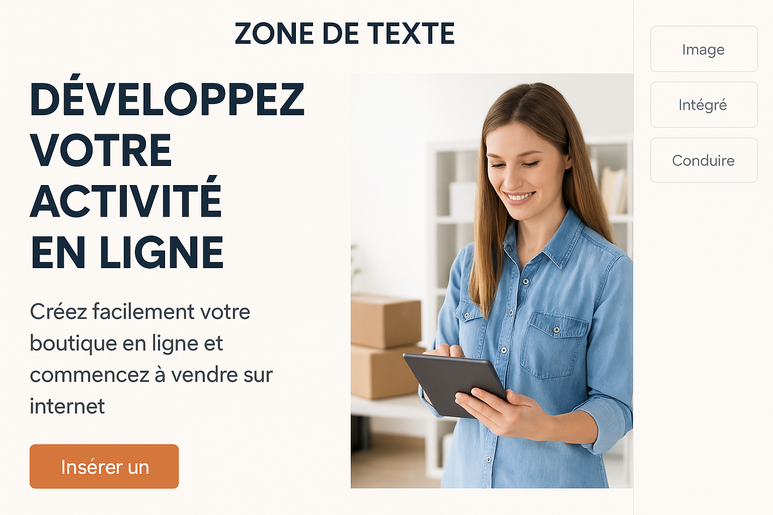 Je crée un site web professionnel pour votre business 
