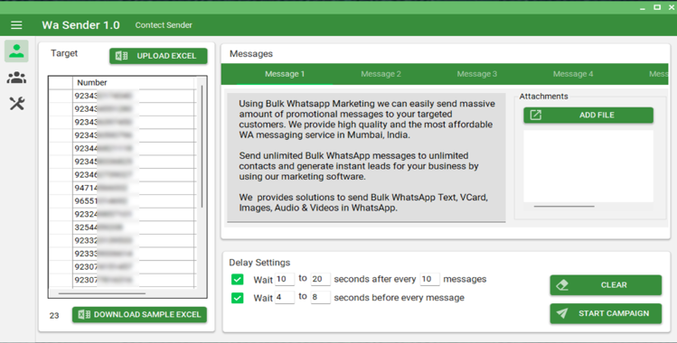 Je vais vous vendre un outil pour whatsApp Marketing puissant 